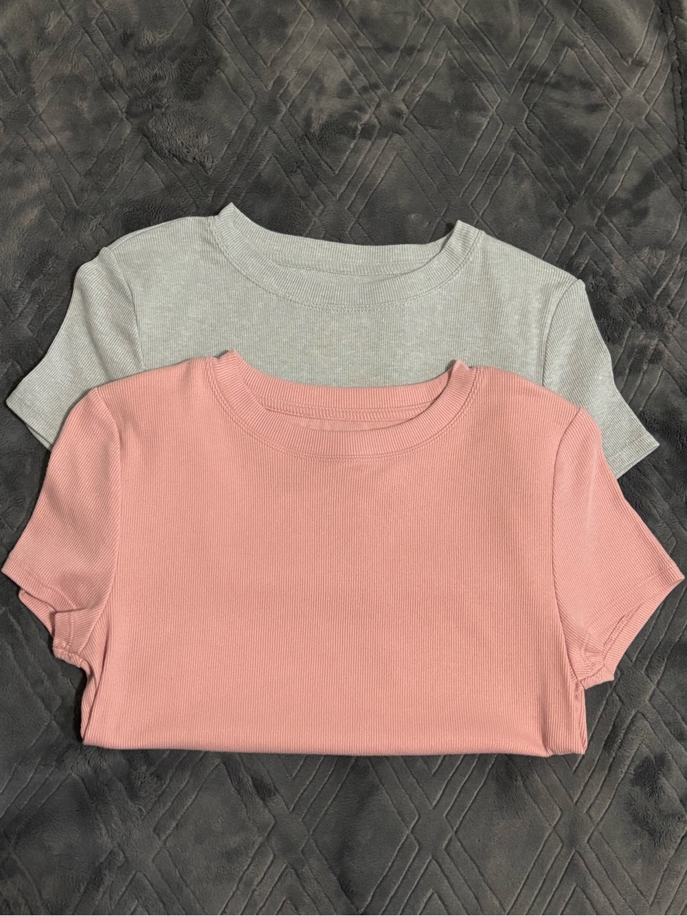 NWOT lot of 2 ribbed tees